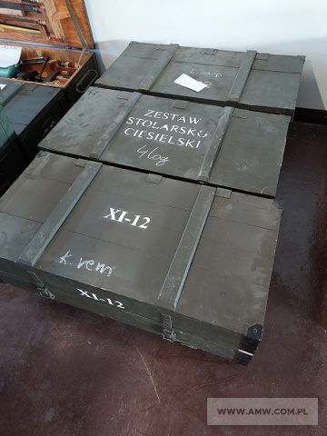 Zestaw stolarsko-ciesielski nr XI-12 - pakiet zawierający 7 kpl. (z częściowym wyposażeniem) 